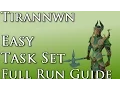 RSTask Tirannwn Easy Task Set Full Run Guide Runescape RS3