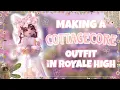 MAKING A COTTAGECORE OUTFIT In Royale high Roblox iiAmmxra