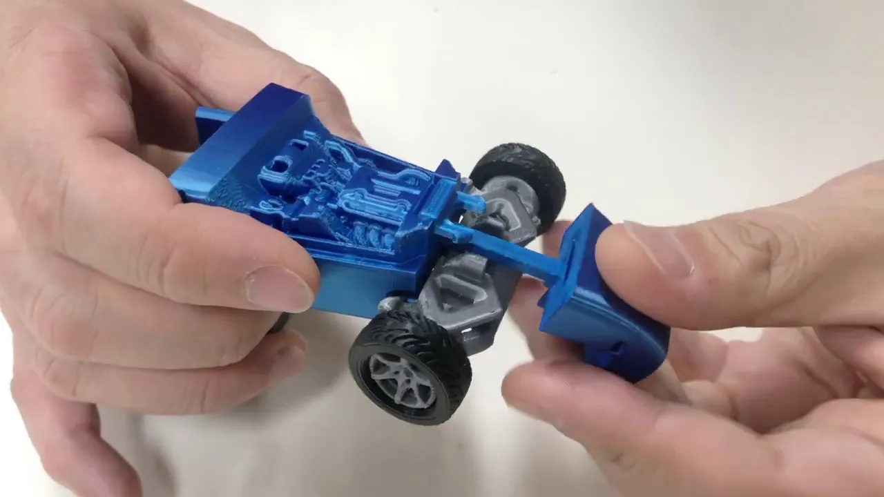 Foldable Caterham Super 7