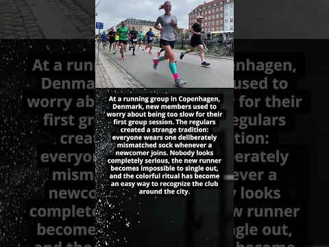 Why These Runners Wear One Different Sock 🏃🧦
