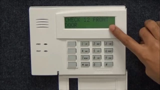 My Alarm Center - How to Check for Troubles Clear Keypad for an Alert Security Panel