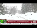 Snow fluries hit Flagstaff area