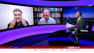 مناظره میان ذو مهره رژیم در بی بی سی بیژن عبدالکریمی و حمید آصفی درباره بیانیه اصلاح طلب ها 