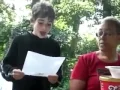 Cameron Boyce and Maya Boyce singing I ll be there