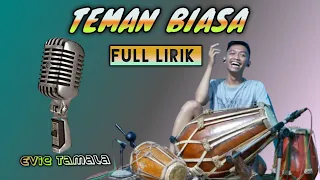 Download TEMAN BIASA || Full Lirik, Karaoke || Cover Kendang Terbaru Kereeen... MP3