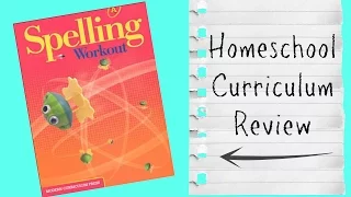 Spelling Workout Homeschool Curriculum Review