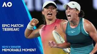 FULL MATCH TIEBREAK! | Madison Keys v Iga Swiatek | Australian Open 2025 Semifinal