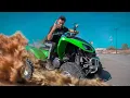 MON NOUVEAU QUAD EST UN MONSTRE - KAWASAKI 700 KFX