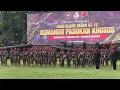 Mars Komando | Hut Kopassus Ke 70