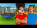 Lagu AYLA'S SCARY TRAMPOLINE INJURY!