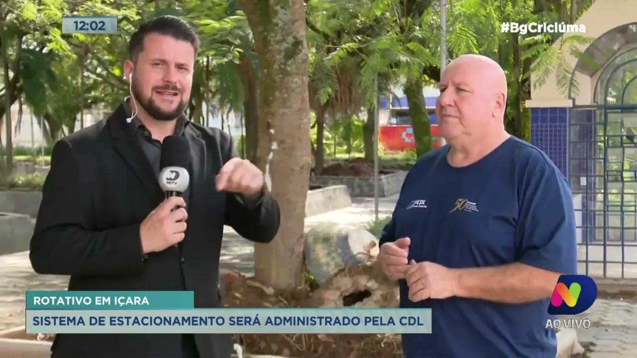 Estacionamento rotativo de Içara será administrado pela CDL