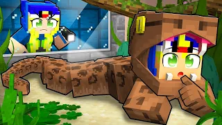 Vida secreta do GAROTO COBRA no Minecraft
