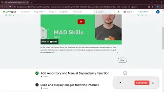Unit - 5 Load and display images from the internet Google Android Developers