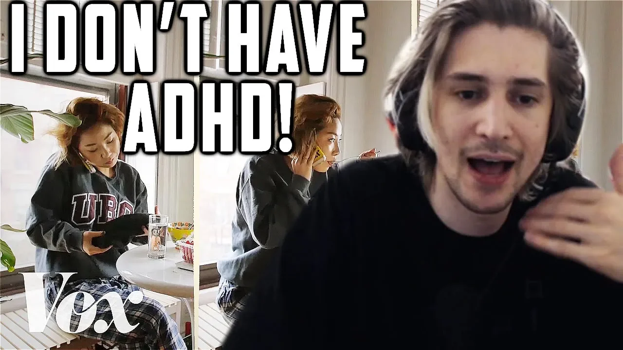 I DON'T HAVE ADHD! - xQc Vox Reaction | xQcOW