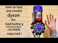 How To Test Any DYSON For Bad Battery No Tools Required Save Money