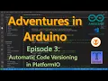 Automatic Code Versioning in PlatformIO