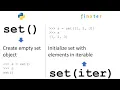 Python set Function A Simple Guide