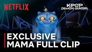  exclusive full clip kpop demon hunters x 2025mama performance clip netflix