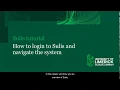 Introduction to Sulis