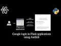Implement login with google in python flask applications with authlib