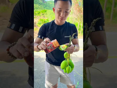 Hùng hướng dẫn ăn xoài #mukbang #shorts
