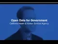 Open Data for Government - CalHHS