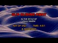 Paul Simon - Slip Slidin' Away (Karaoke)