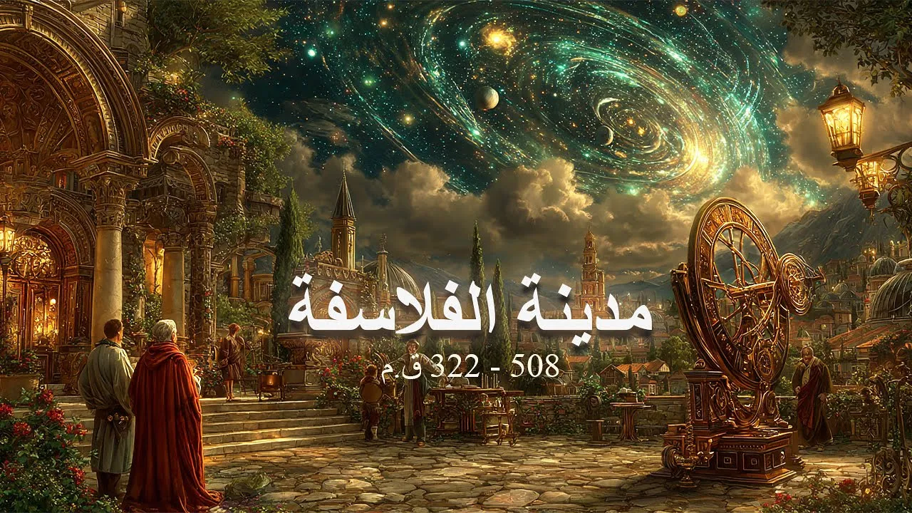 نام على القصة الكاملة لأثينا | سقراط وأفلاطون وأرسطو