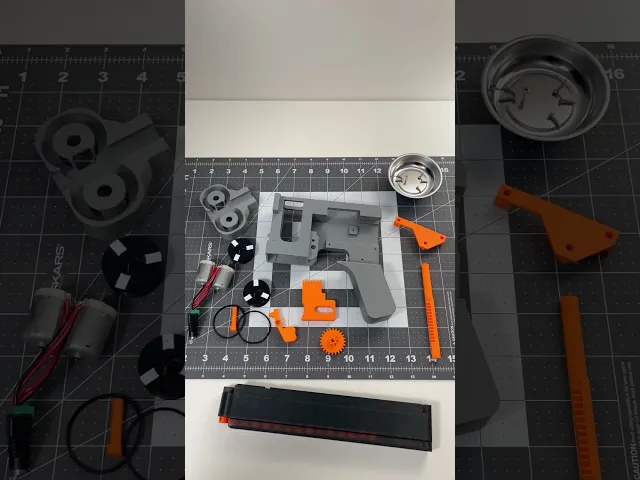 Mini Nerf Blaster v2 video thumbnail