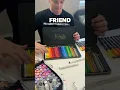 Me and my friend switch canvases every 20 min
