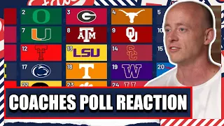 Preseason Top 25 Reaction MOST Overrated Underrated Teams - Josh Pate s College Football Show