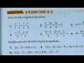 Class 8 Maths Exercise 2 2 Chapter 2 NCERT Linear Equations in One Variable CBSE Board