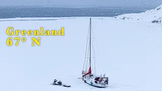We Live & Ski From a Boat Trapped in Ice (Greenland)