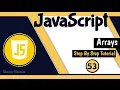 What are Arrays in JavaScript JavaScript Course for beginners Tutorial - 53
