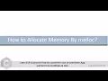 Dynamic Memory Allocation in C - in Hindi