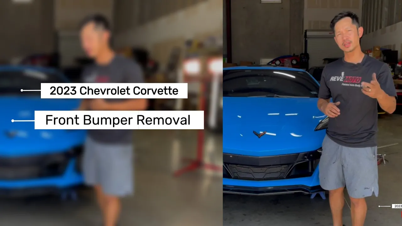 2020-2024 Chevrolet Corvette : Front Bumper Painted (Stingray Models)