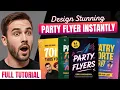 This AI Tool Makes Party Flyers in Minutes Easy Tutorial