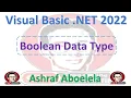 Visual Basic Net 2022 38 Boolean Data Type