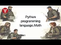 Python programming language Math