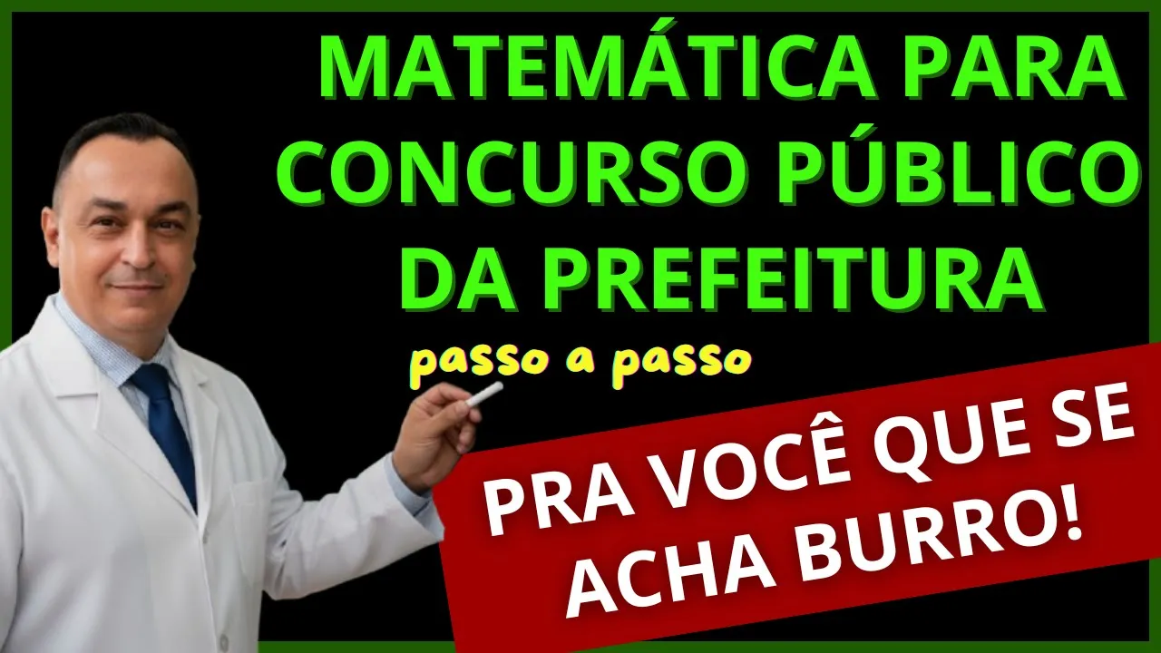 O BE-A-BÁ DA APROVAÇÃO. VEJA MACETES. LINGUAGEM SIMPLES PRA VOCÊ ENTENDER. MATEMÁTICA BÁSICA.