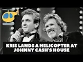 Kristofferson Tells of Landing Helicopter at Johnny Cash s House Sunday Morning Coming Down