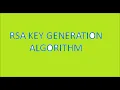 key generation - public key