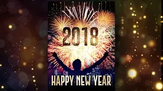 happy new year 2018 poster image download