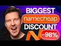 Namecheap Coupon Code 2026 The BIGGEST discount of the year