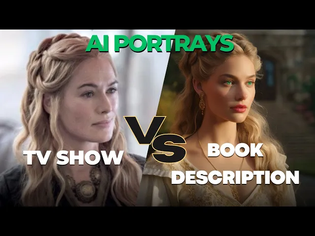 AI Portrays Book Descriptions of Game of Thrones Characters