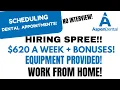 Scheduling Dental Appointments With Aspen Dental Work From Home Job Computer Provided