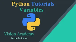 Python Tutorial - Variables and Data Types