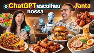 O ChatGPT Escolheu a JANTA da Maru e Ela Escolheu a do Bomba! 😱🍕 (Era Surpresa!)
