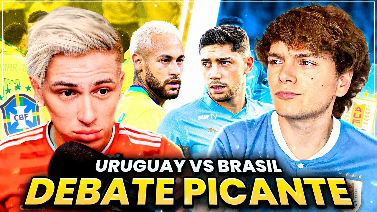 DEBATE BRASIL VS URUGUAY 1 X 1 CON BRASILERO TERMO ¿QUIEN TIENE MEJOR ACTUALIDAD?