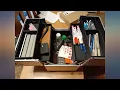 Frenessa Professional Makeup Train Case Portable Cosmetic Organizer Case 4 Trays review